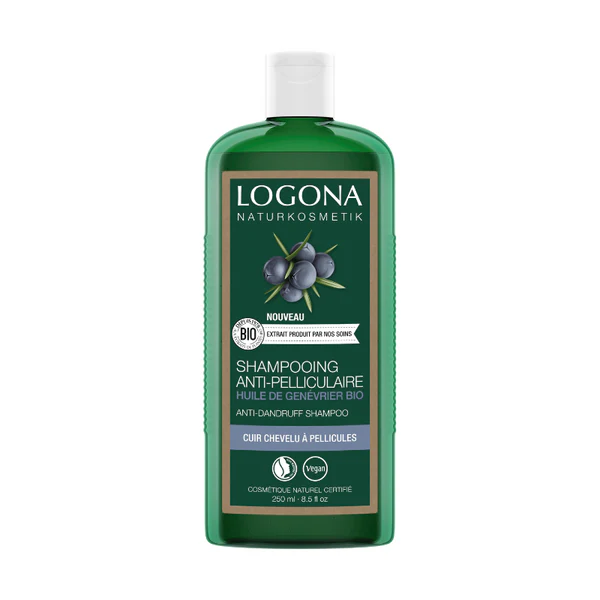 Logona Shampooing antipelliculaire au genévrier 250ml