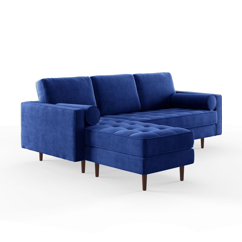 Lark 84&prime;&prime; Wide Reversible Sofa & Chaise
