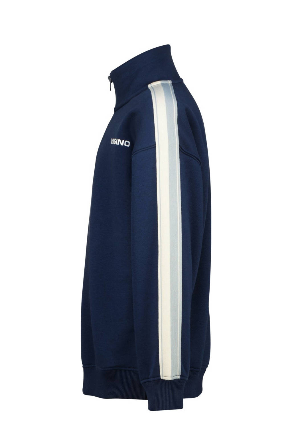 Vingino sweater Naino donkerblauw/lichtblauw/wit