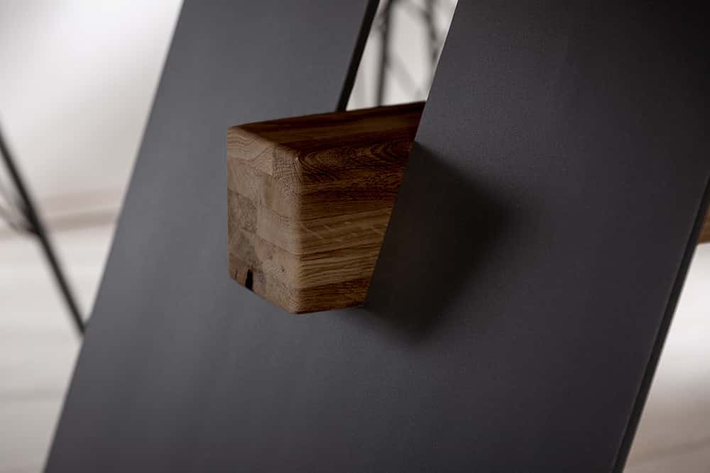 Design Esstisch GRAND OAK 240cm smoke Eiche Massivholz