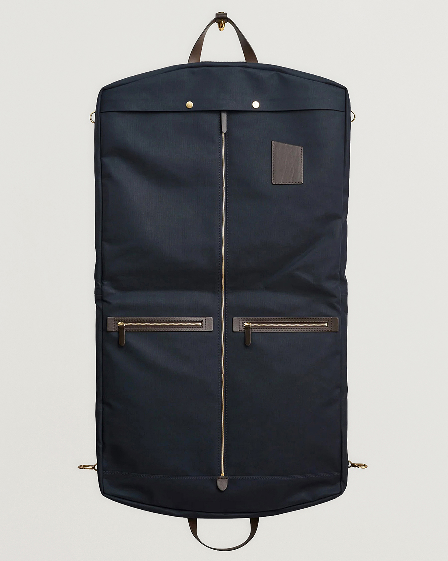 Mismo M/S Suit Carrier Navy/Dark Brown