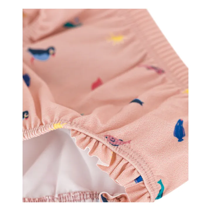 Petit Bateau Culotte de Bain Imprimée Matière Recyclée | Rose