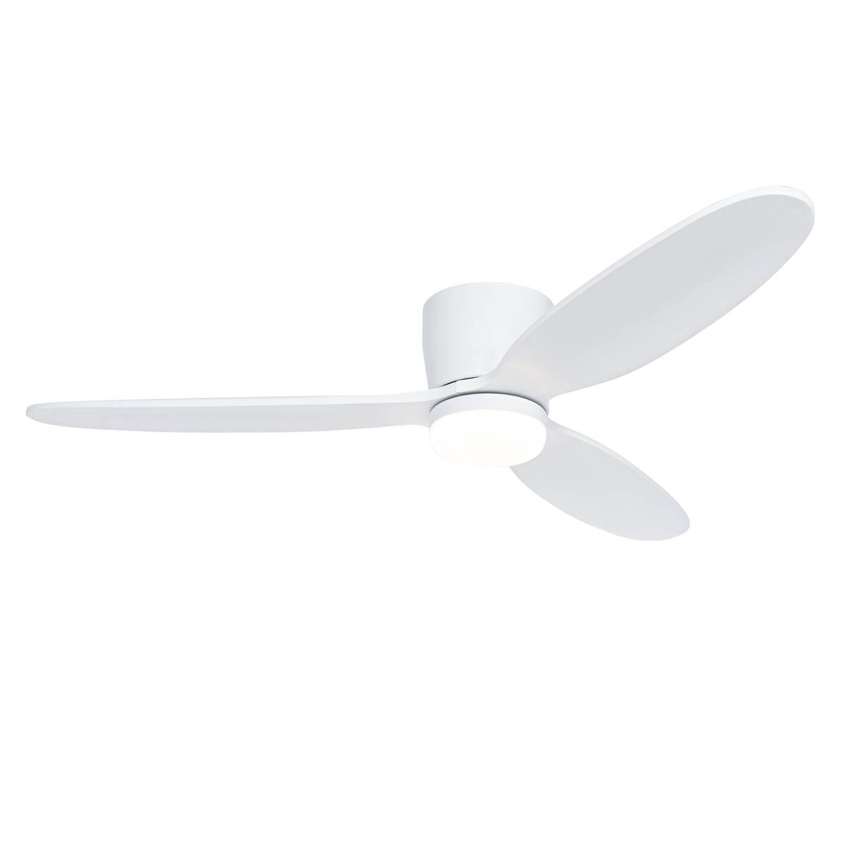 Plafondventilator wit 132cm incl. LED dimbaar met afstandsbediening - Sofio