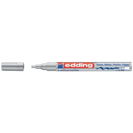 edding 753 Glanzlackmarker, 1-2.5mm, silber