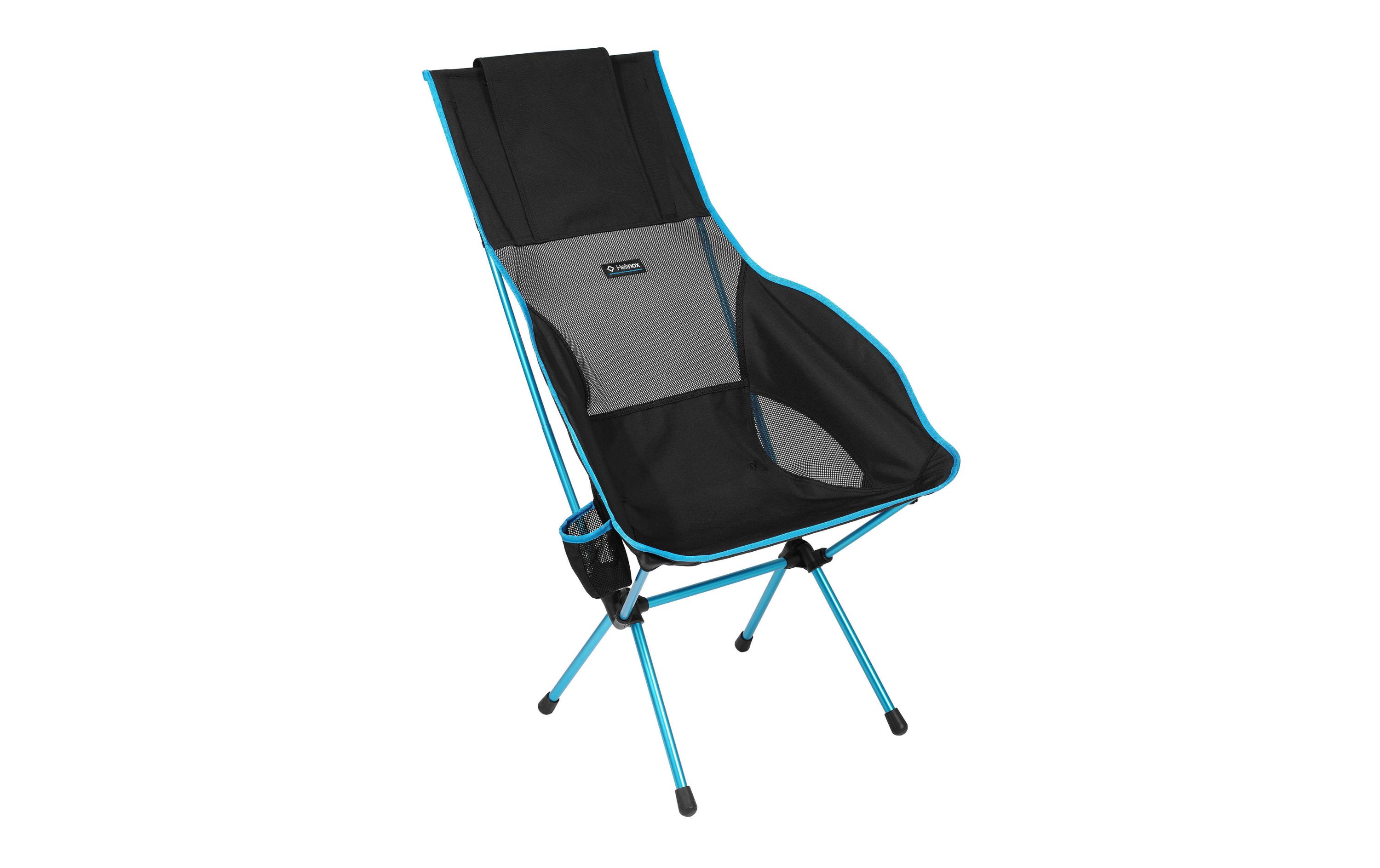 Campingstuhl Savanna Chair Blau/Schwarz<br>Campingstuhl
