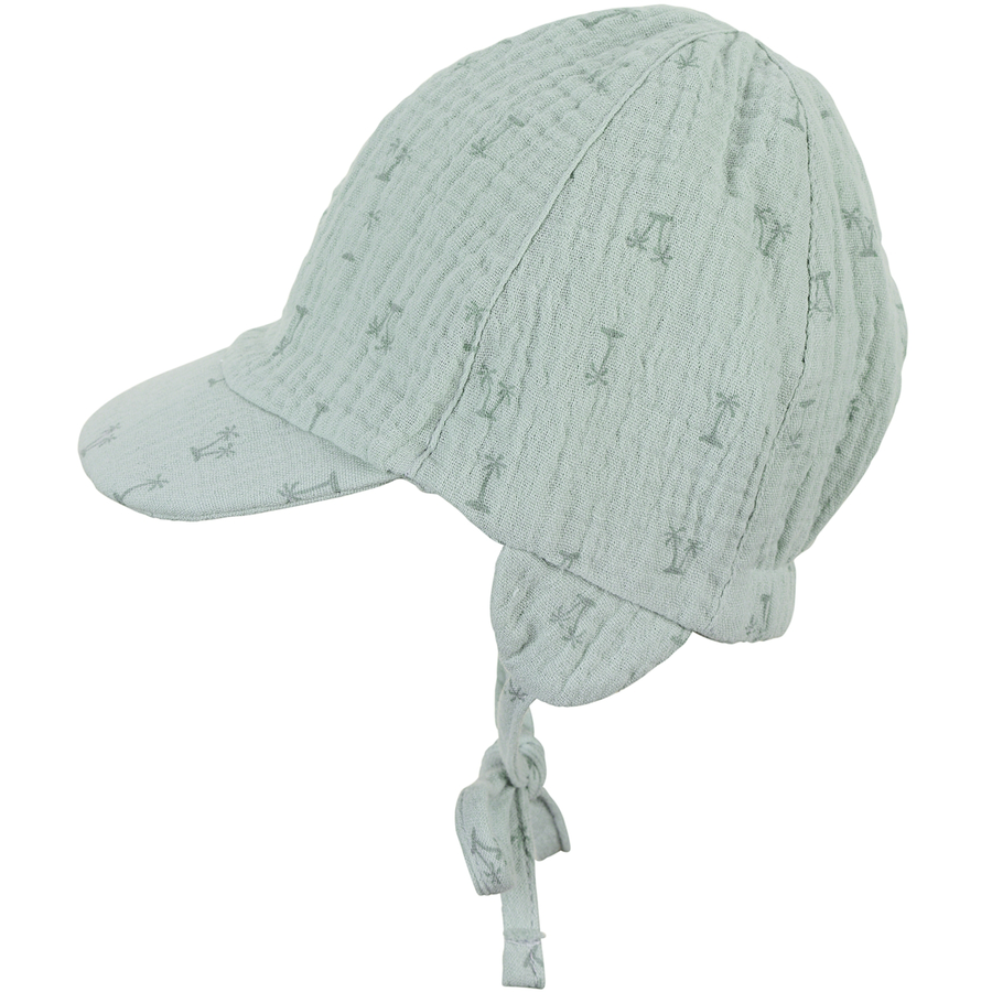 Sterntaler Schirmmütze Palmen mittelgrün