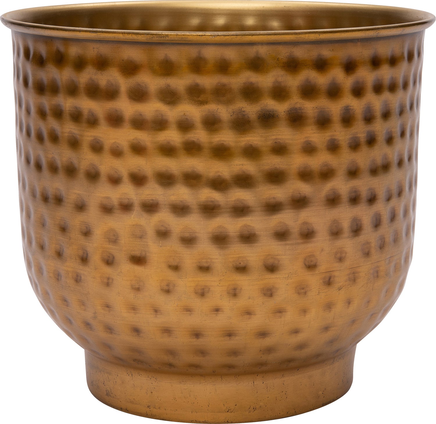 Intratuin bloempot op voet Ishara brons D 21 H 20 cm