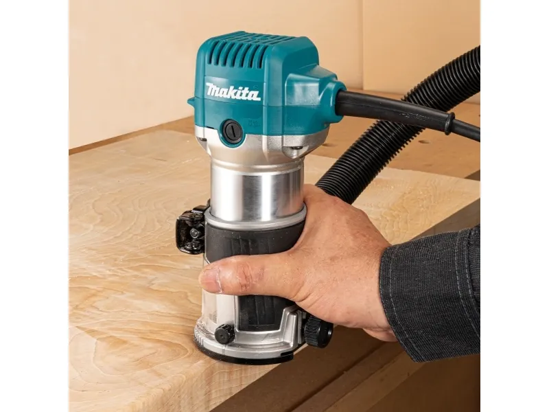 Makita RT0702CX3J - Pyntrouter - 710 W - spændepatron 8 mm