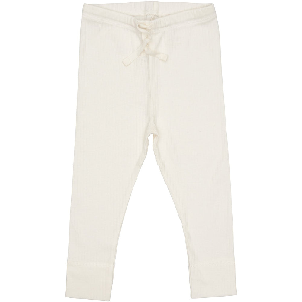 Køb COPENHAGEN COLORS Cream Rib Jersey Leggings W. String