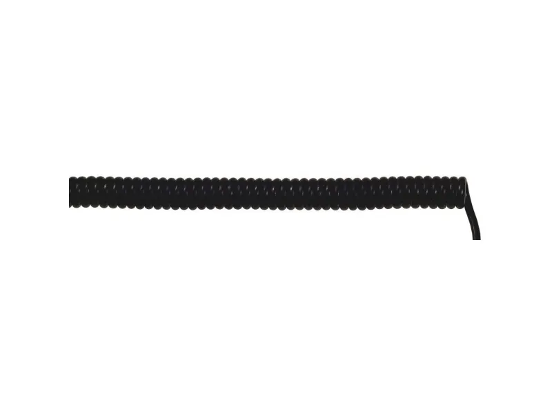 LAPP 73220203 Spiralkabel UNITRONIC® SPIRAL 400 mm / 1600 mm 2 x 0.14 mm² Sort 5 stk