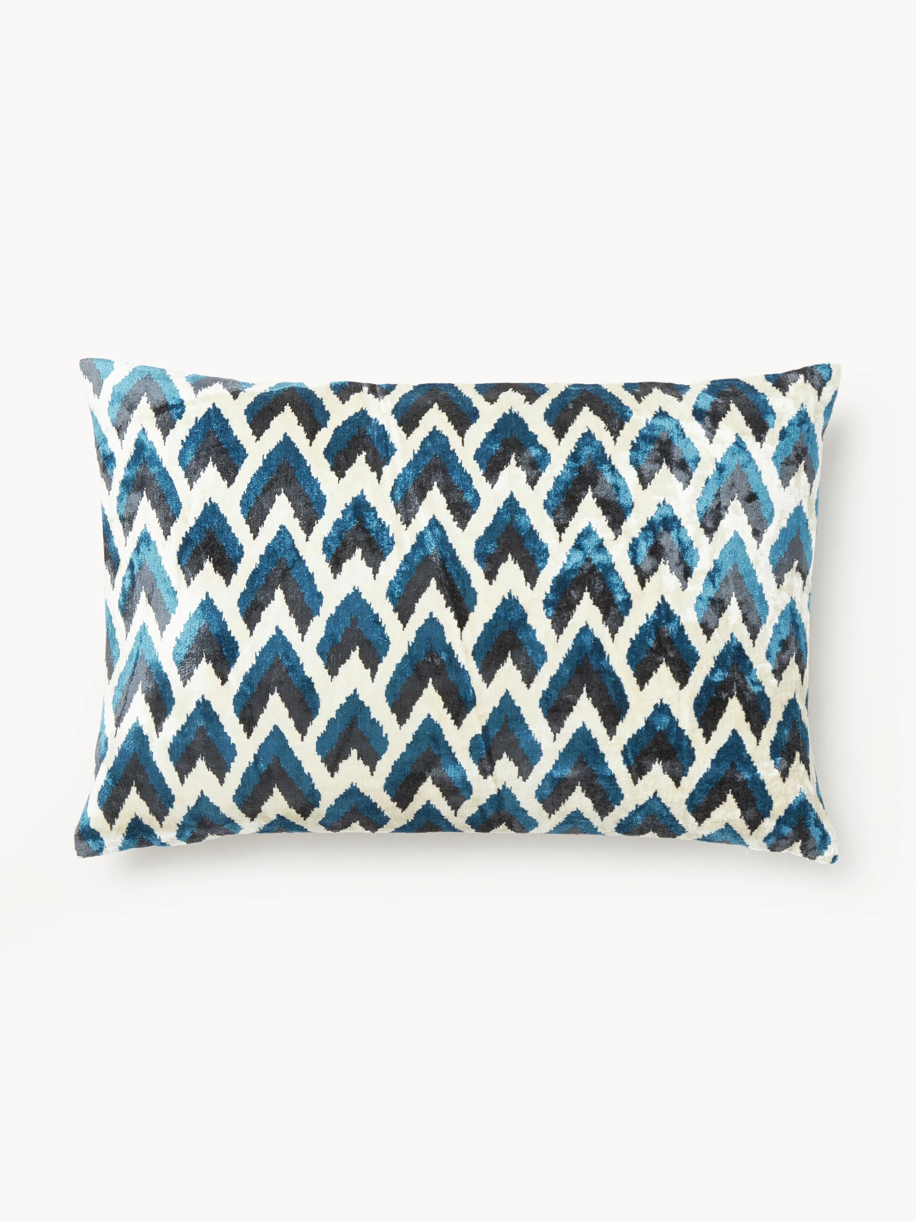 Viscose kussenhoes Heron met geweven jacquardpatroon