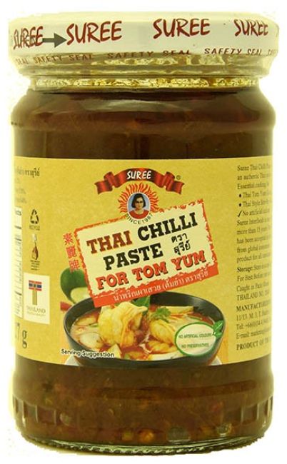 Suree Thaise Chilipasta voor Tom Yum 227g