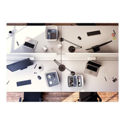 Leitz MyBox - Boîte de rangement format long - blanc/gris