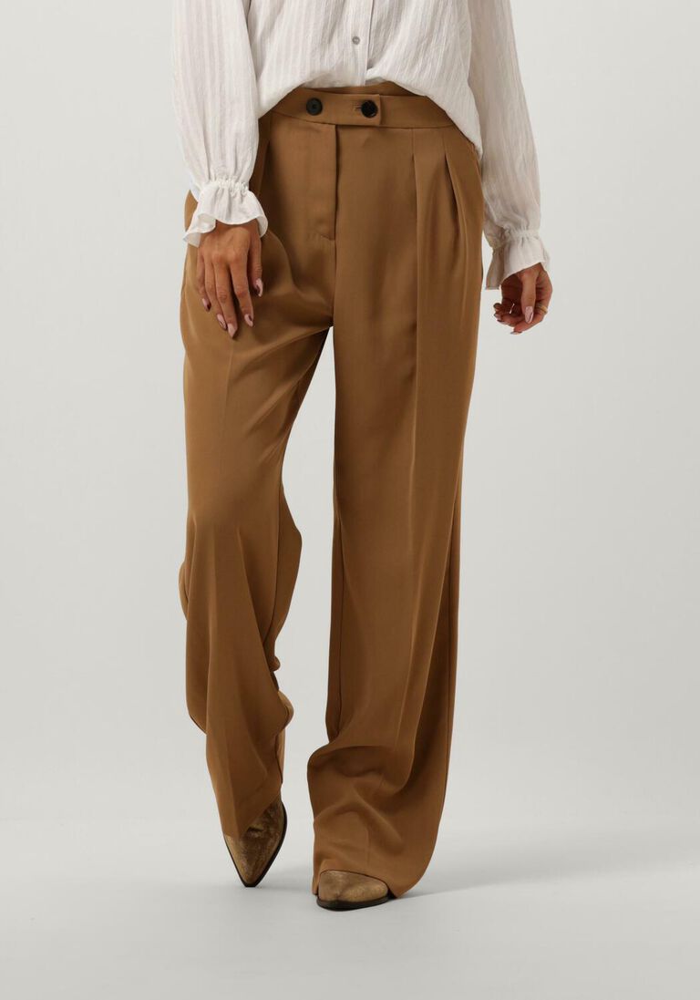 CO\\'COUTURE camel co'couture pantalon cadeau pant