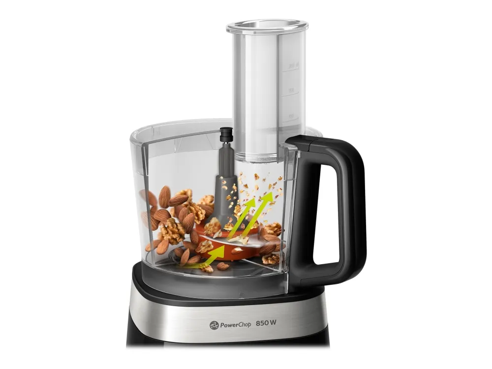 Philips Viva Collection HR7530 - Køkkenmaskine - 850 W - sort