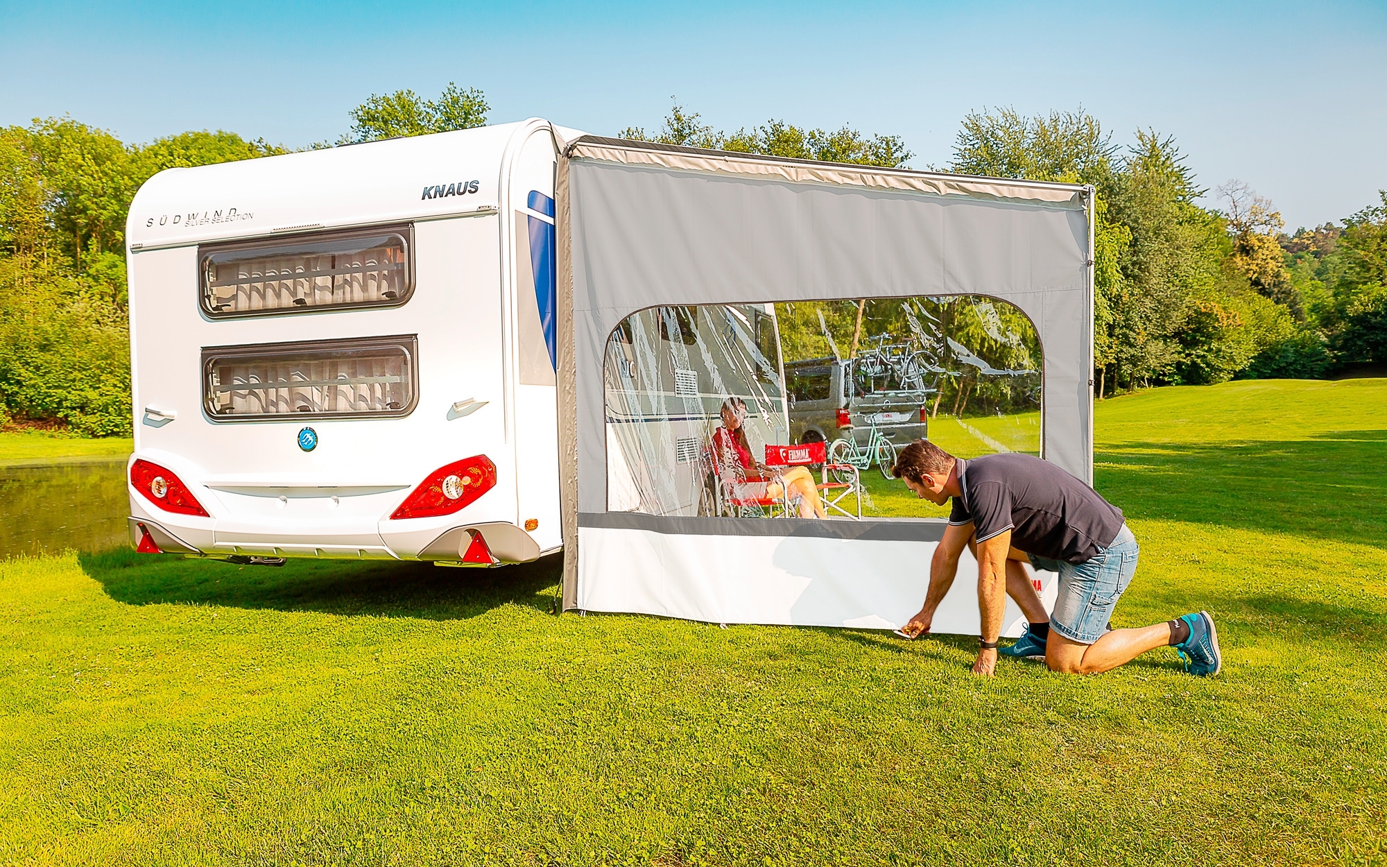 Side W Pro Caravanstore XL - Seitenteil mit Fenster