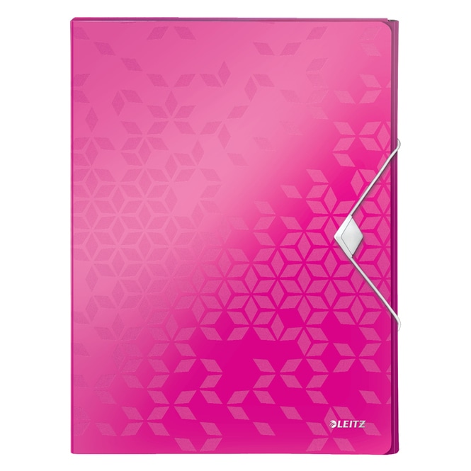 Heftbox A4 - WOW - pink/metallic