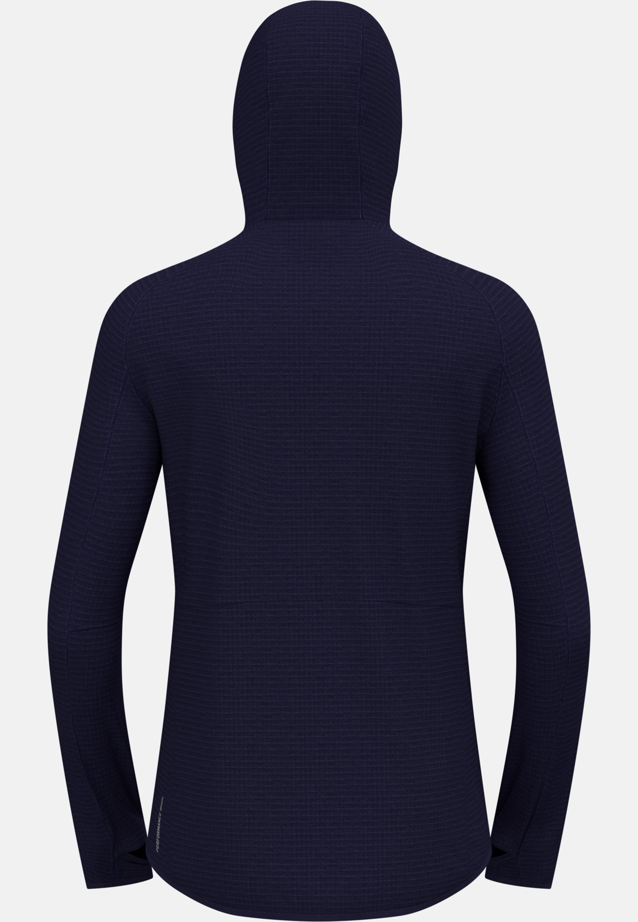 Ascent Mid Layer mit Kapuze und Reissverschluss in eclipse