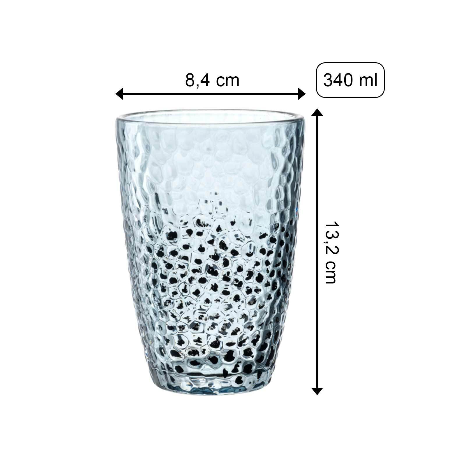 Leonardo Trinkgläser Matera 340 ml 4er Set