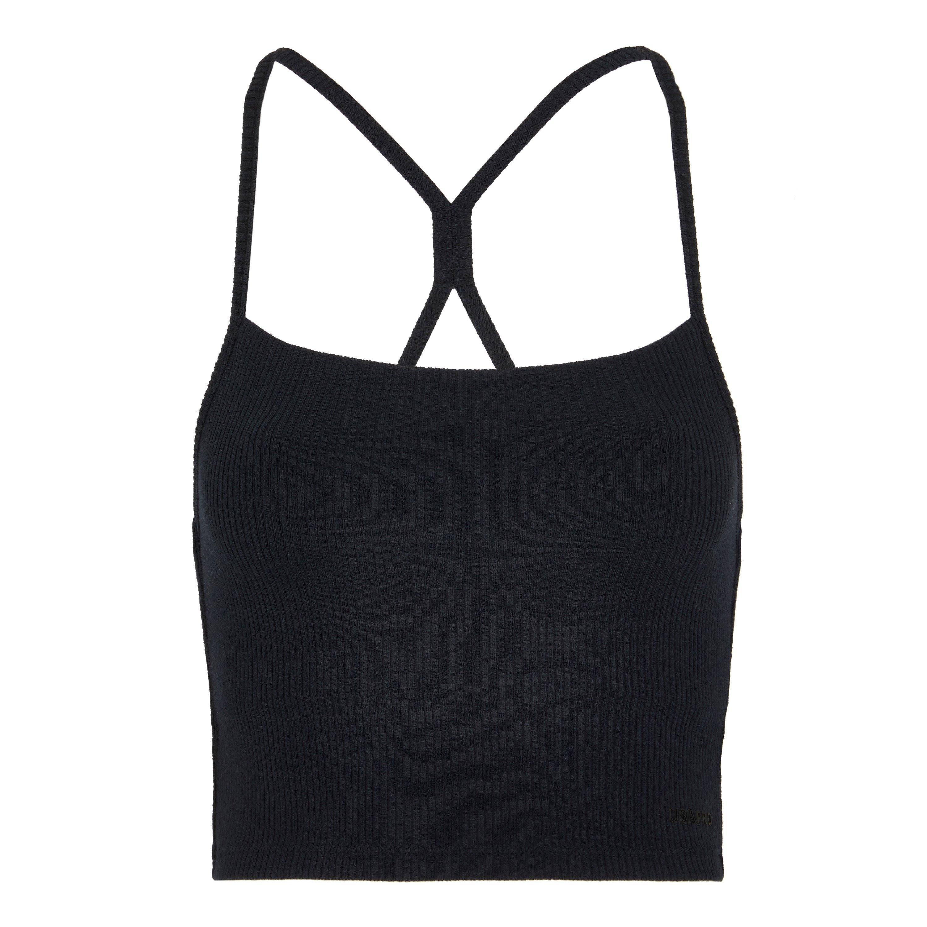 USA Pro Ribbed Crop Top