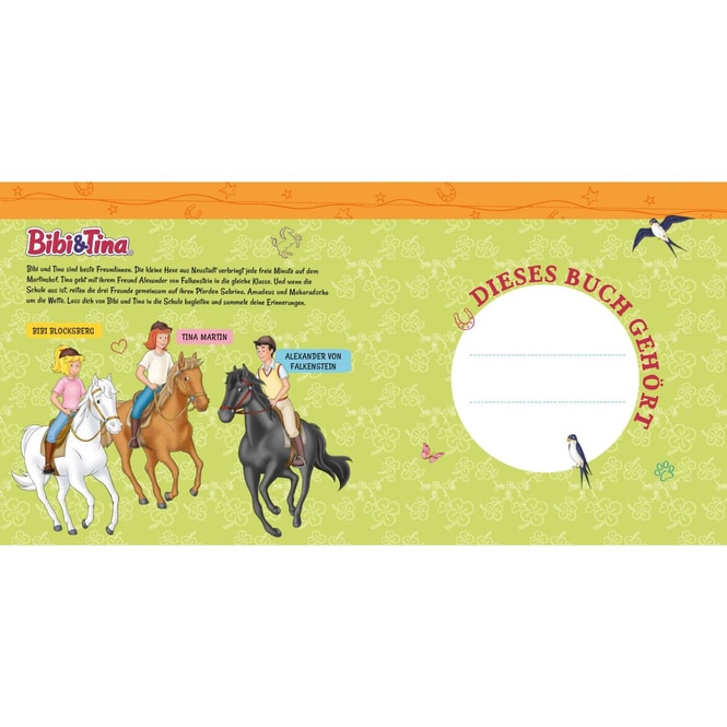Bibi & Tina - Ab heute bin ich Schulkind! - Mein Erinnerungsalbum zum Schulanfang