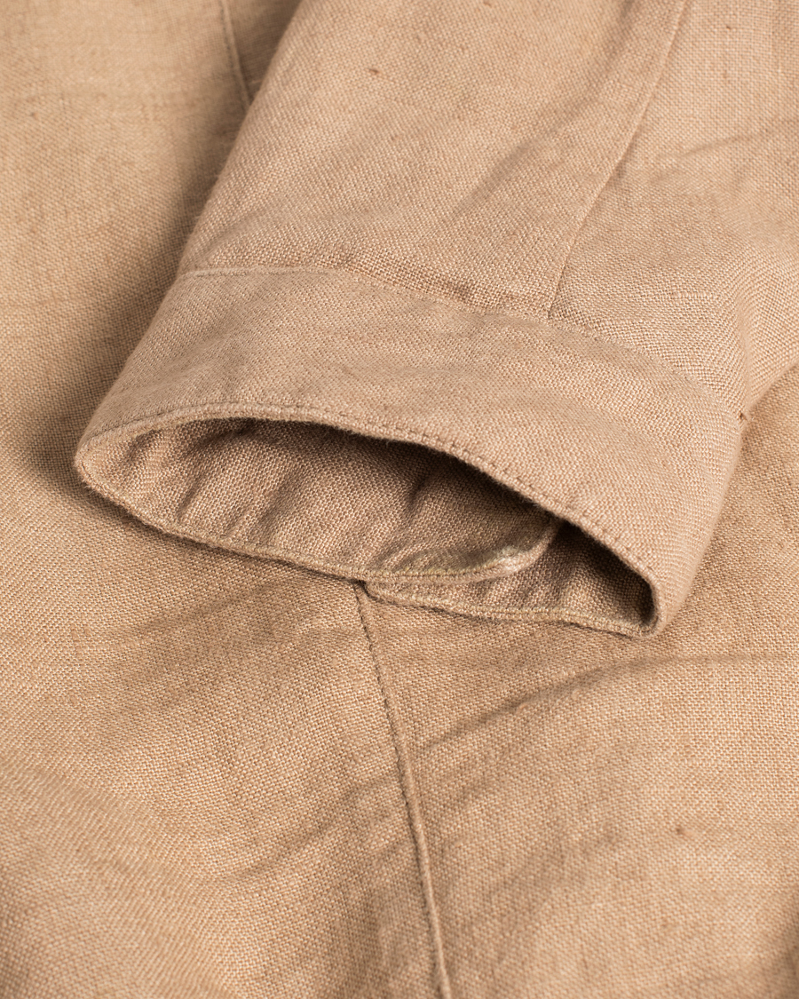 Stenströms Linen Utility Jacket Beige