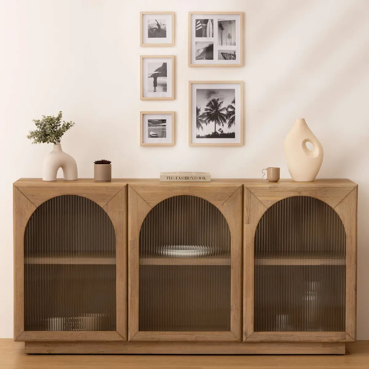 Atmosphera, Createur D'Interieur Lot de 5 Cadres Photos Atmosphera - Beige