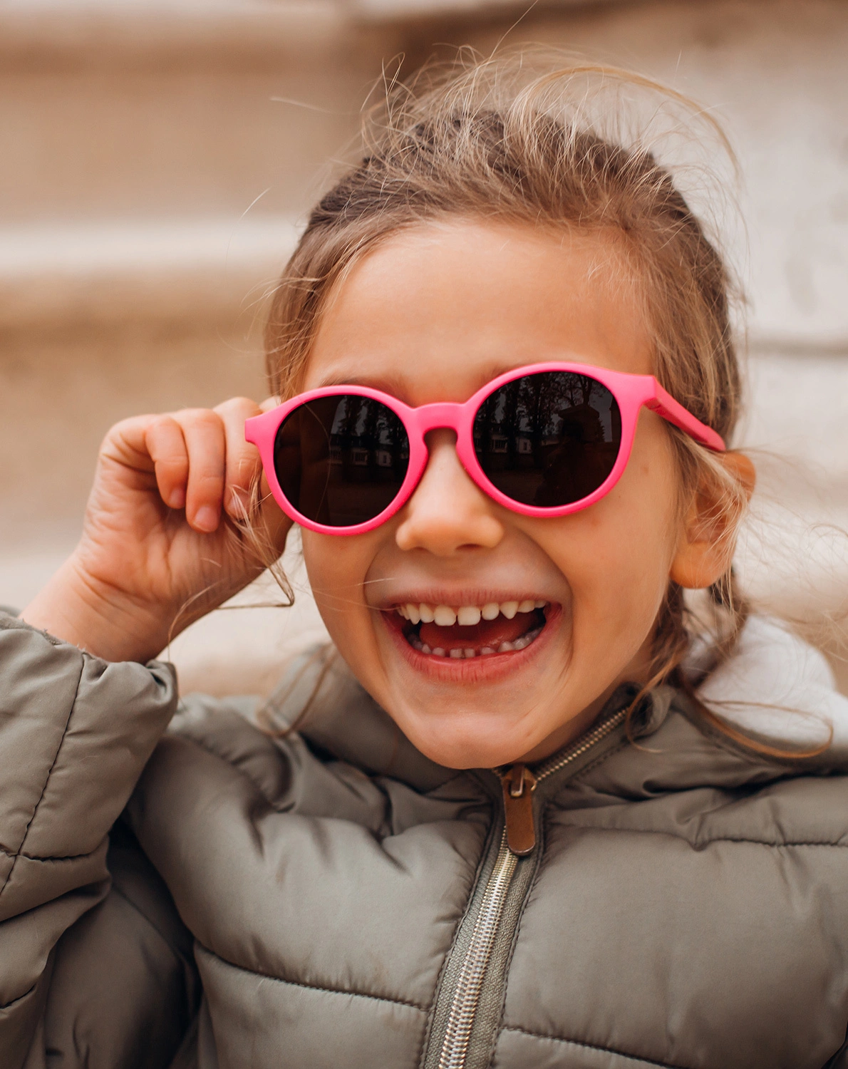 Sonnenbrille SUNRISE in fuchsia