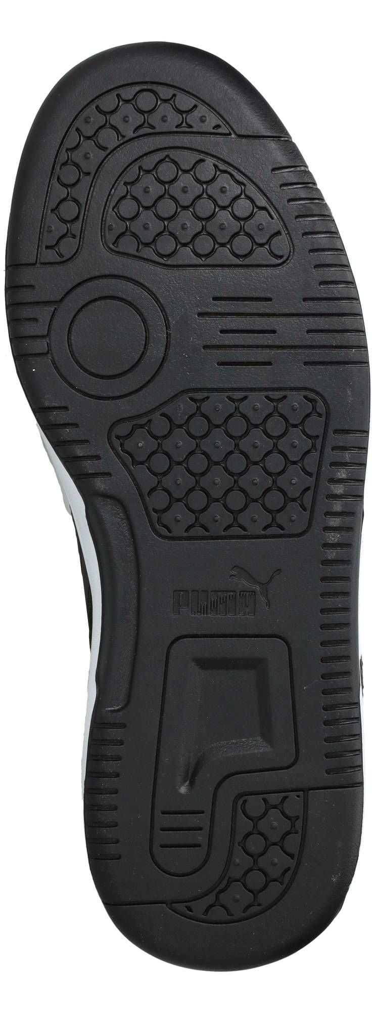 Puma Rebound V6 Lo Sneakers Zwart Jongens