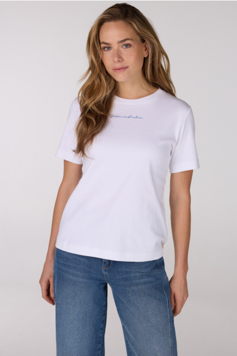 Juffrouw Jansen witte dames t-shirt