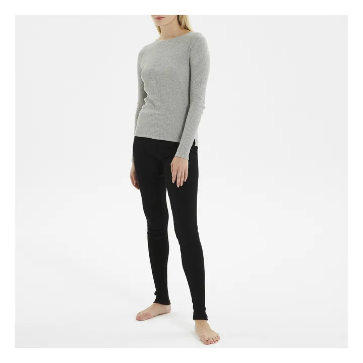 Minimalisma Legging Great en Soie - Collection Femme | Noir