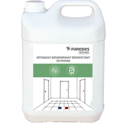 Détergent désodorisant désinfectant 3D Pivoine Paredes Access 5L