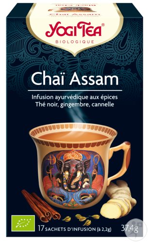 Yogi Tea Chaï Assam Bio 17 Sachets Infusion