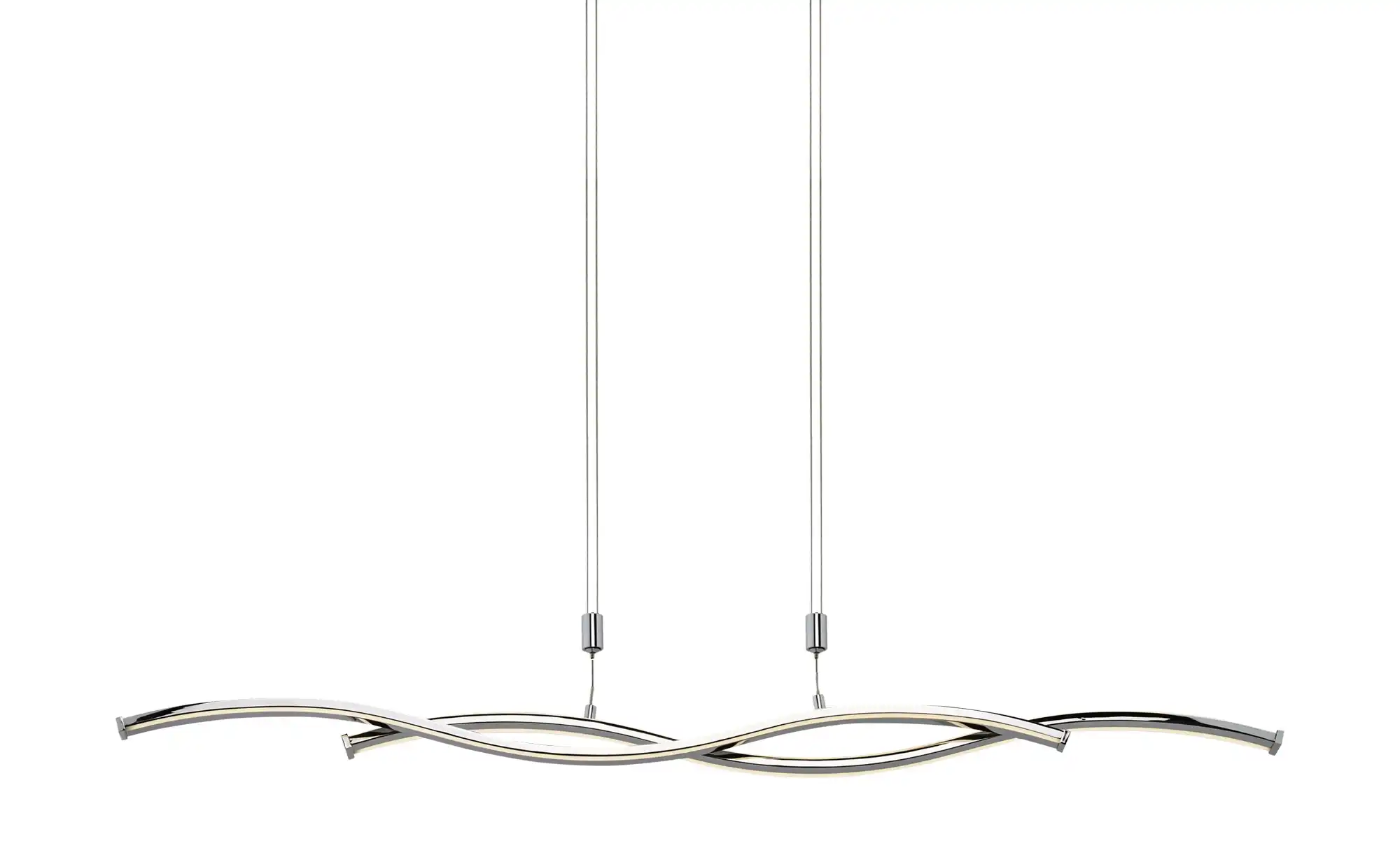 Meisterleuchten LED-Pendelleuchte, 2-flammig, Chrom