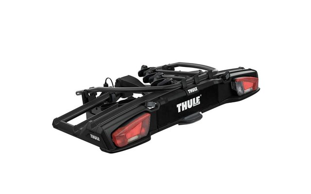 Thule VeloSpace XT Fahrradträger Anhängerkupplung für 2/3 Fahrräder, E-Bike geeignet