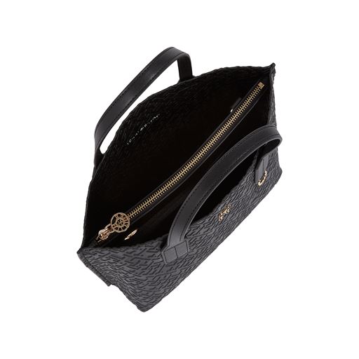Tommy Hilfiger Distinct Small Monogram Taske, Black