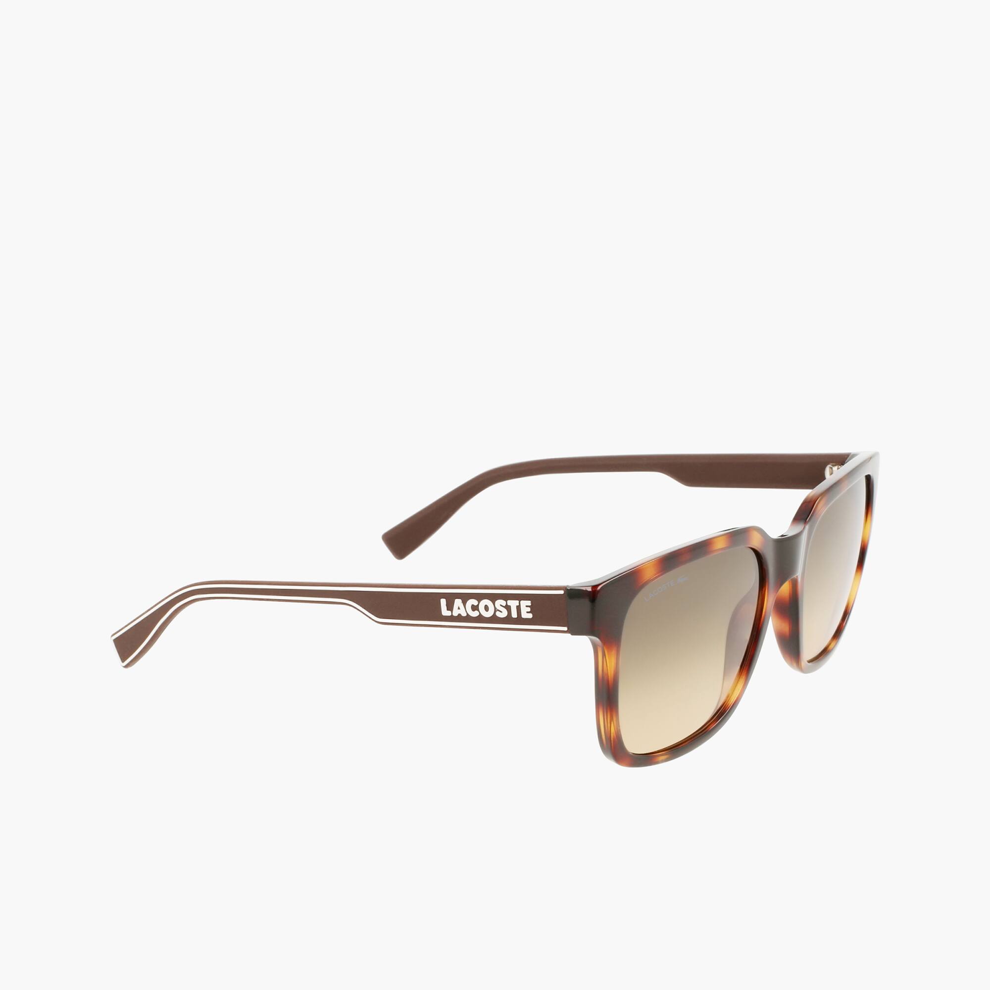 Lunettes de soleil Homme rectangulaires Active Line Lunettes de soleil - Marron - Lacoste - Homme