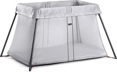 BabyBjörn Reiseseng Light Silver inkl Overtrekkslaken