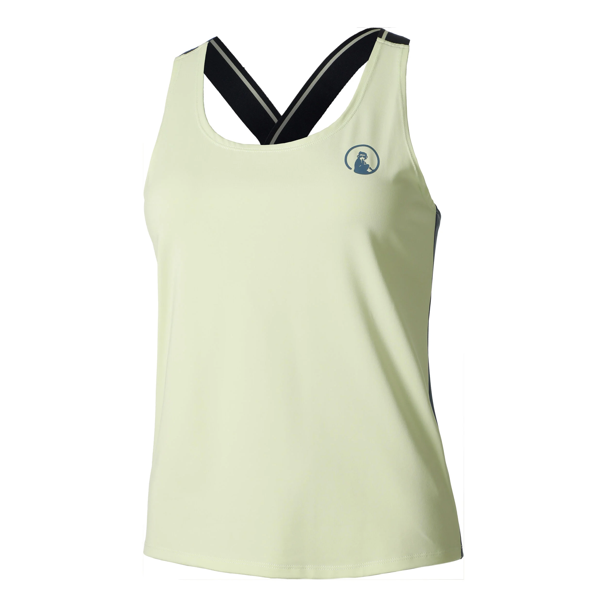 Quiet Please Perspectives Serve & Volley Débardeur Tank Top Femmes - Jaune Lemon