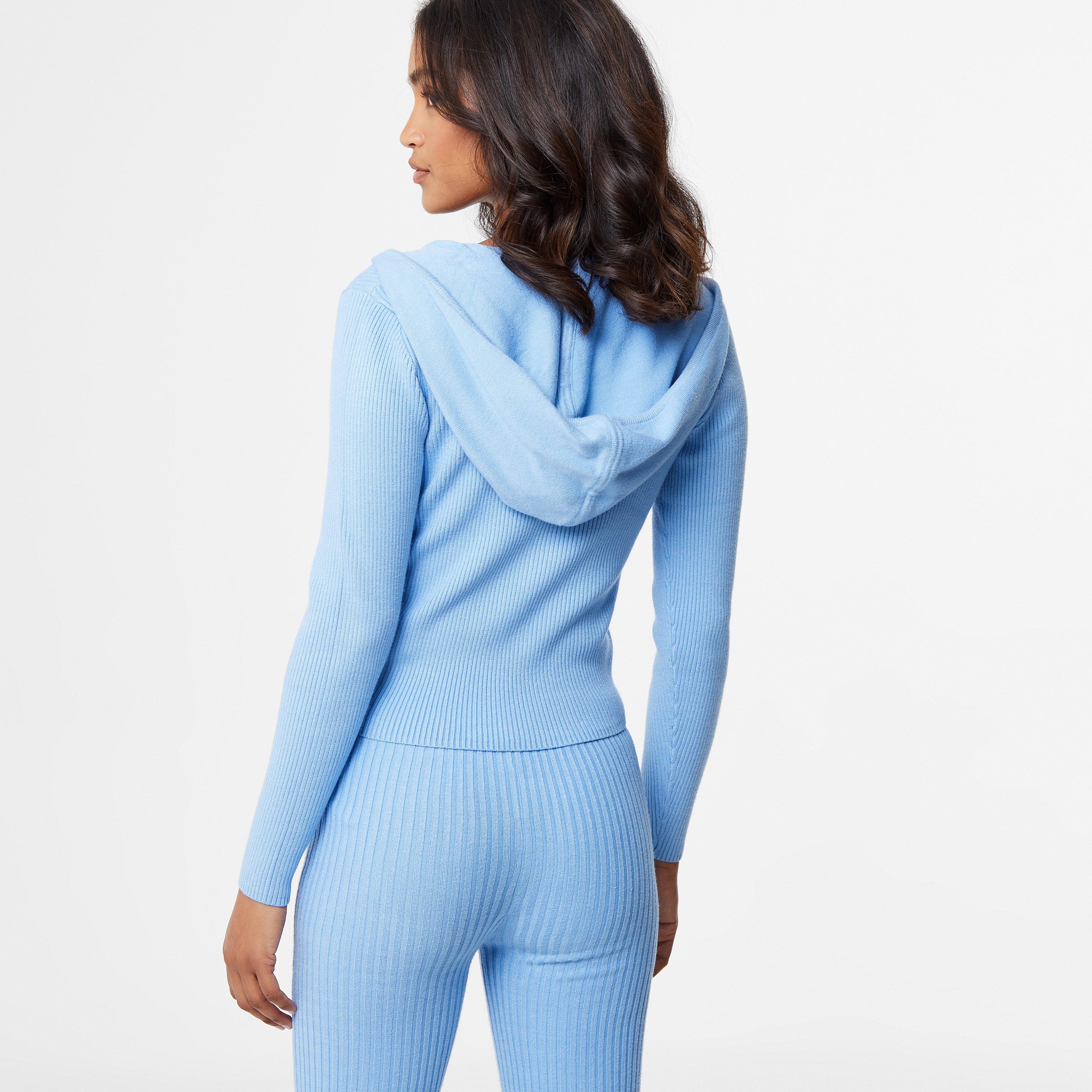 Jack Wills Ribbed Zip Up Hoodie