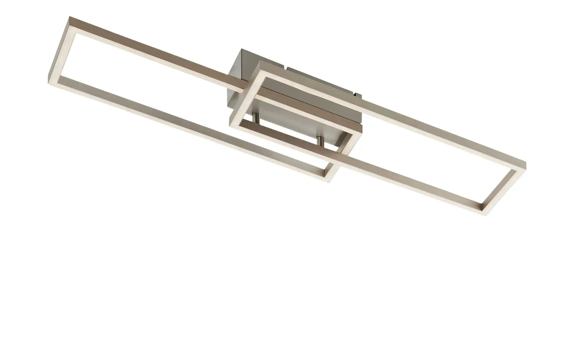 Paul Neuhaus LED-Deckenleuchte, 2-flammig, Nickel-matt