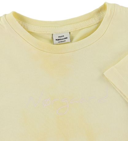 Mads N?rgaard T-Shirt - Taurus - Pale Banana