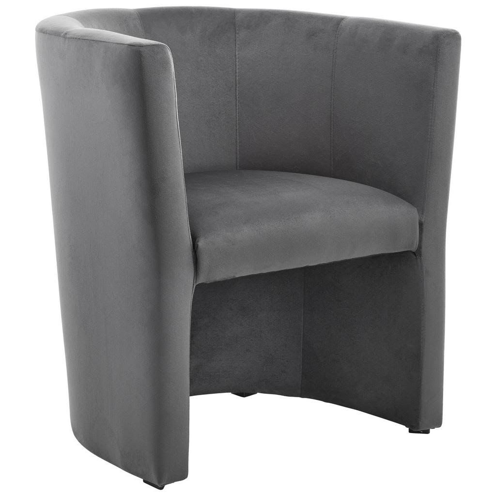 Carryhome Sessel , Anthrazit , Textil , 68x76x60 cm , Stoffauswahl , W
