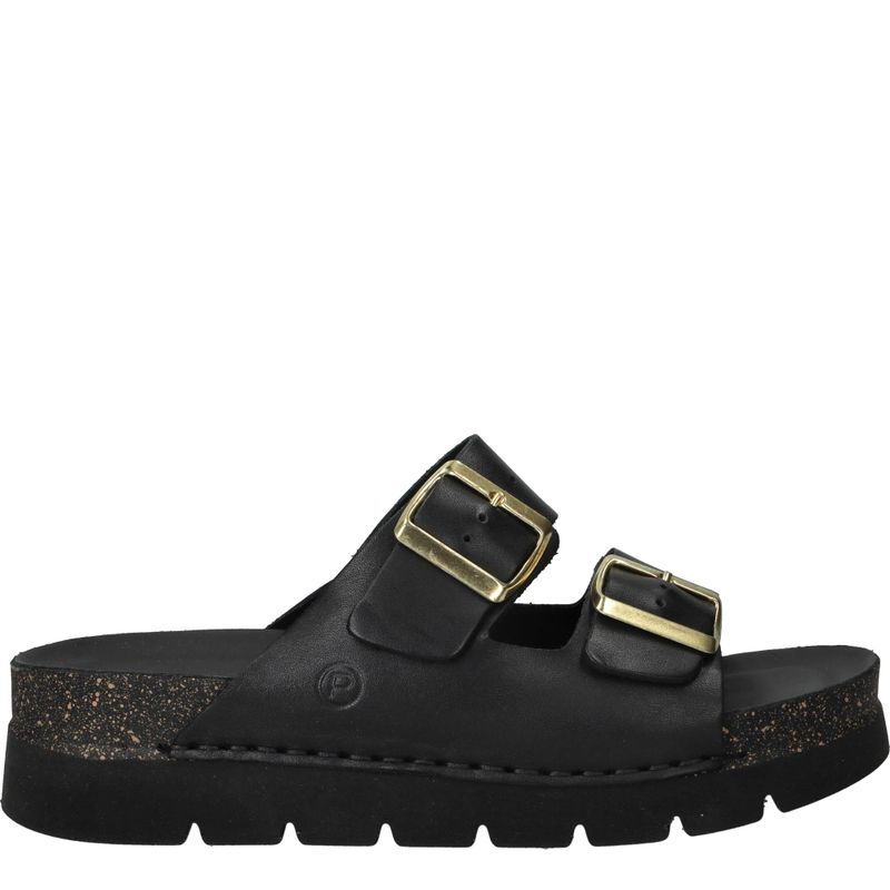 Rohde Slippers Zwart Dames