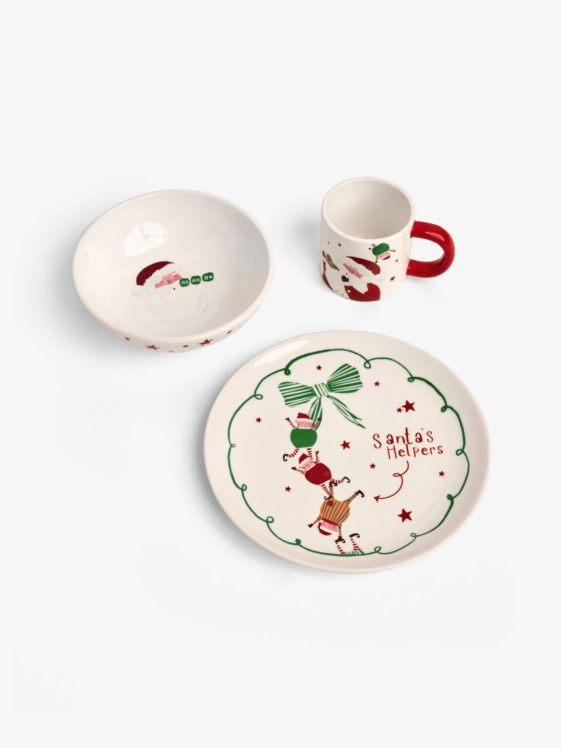 Kerstman diner Set voor kinderen