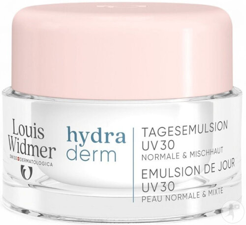 Louis Widmer Hydraderm Émulsion De Jour IP30 Sans Parfum Pot 50ml