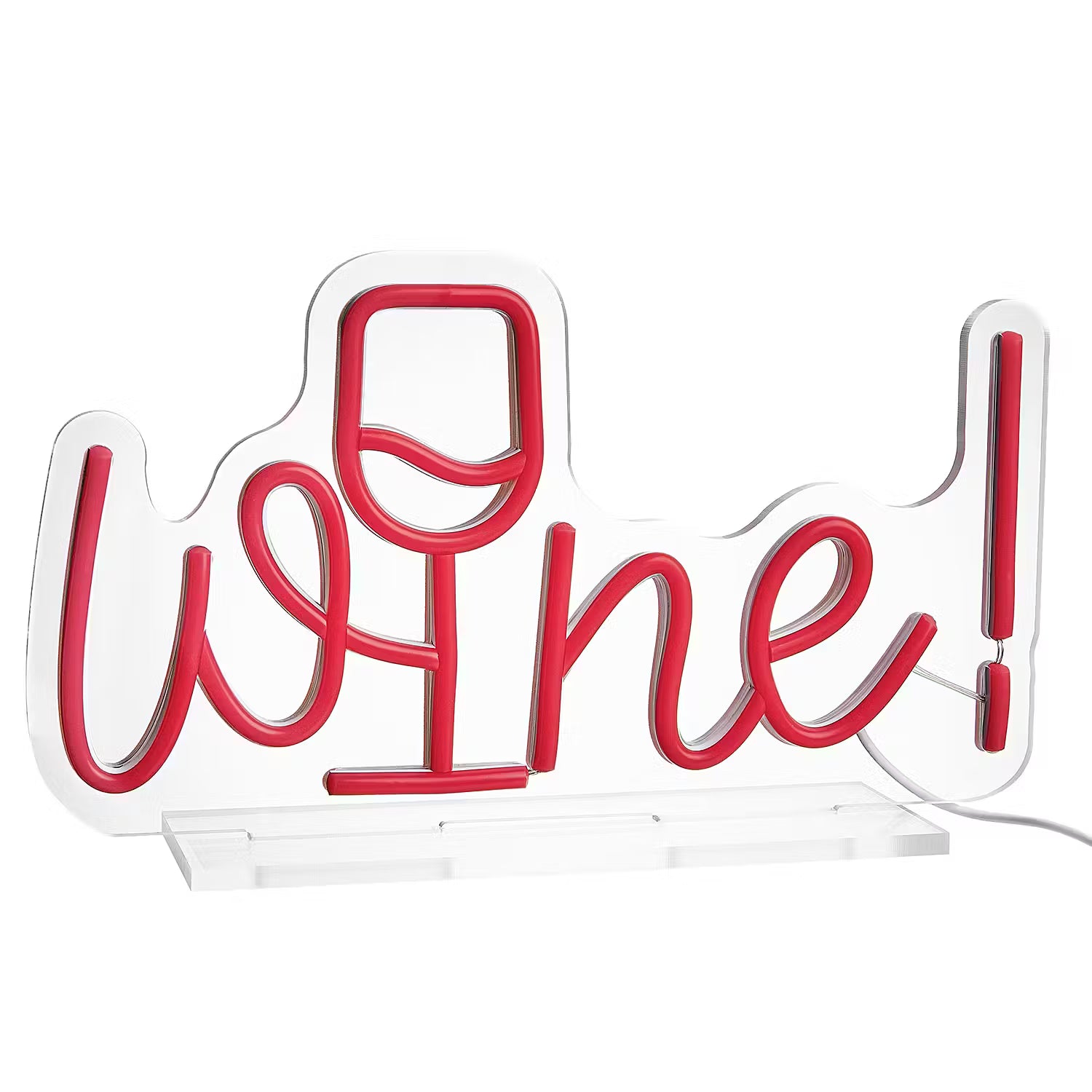 NEON VIBES LED-Leuchte Wine