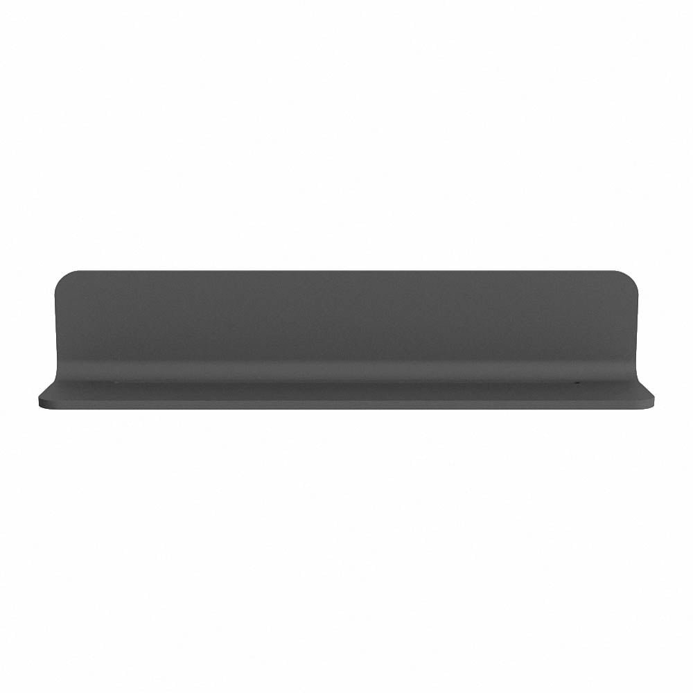 Mondiaz Spot spiegel rond Ø60cm met planchet dark grey