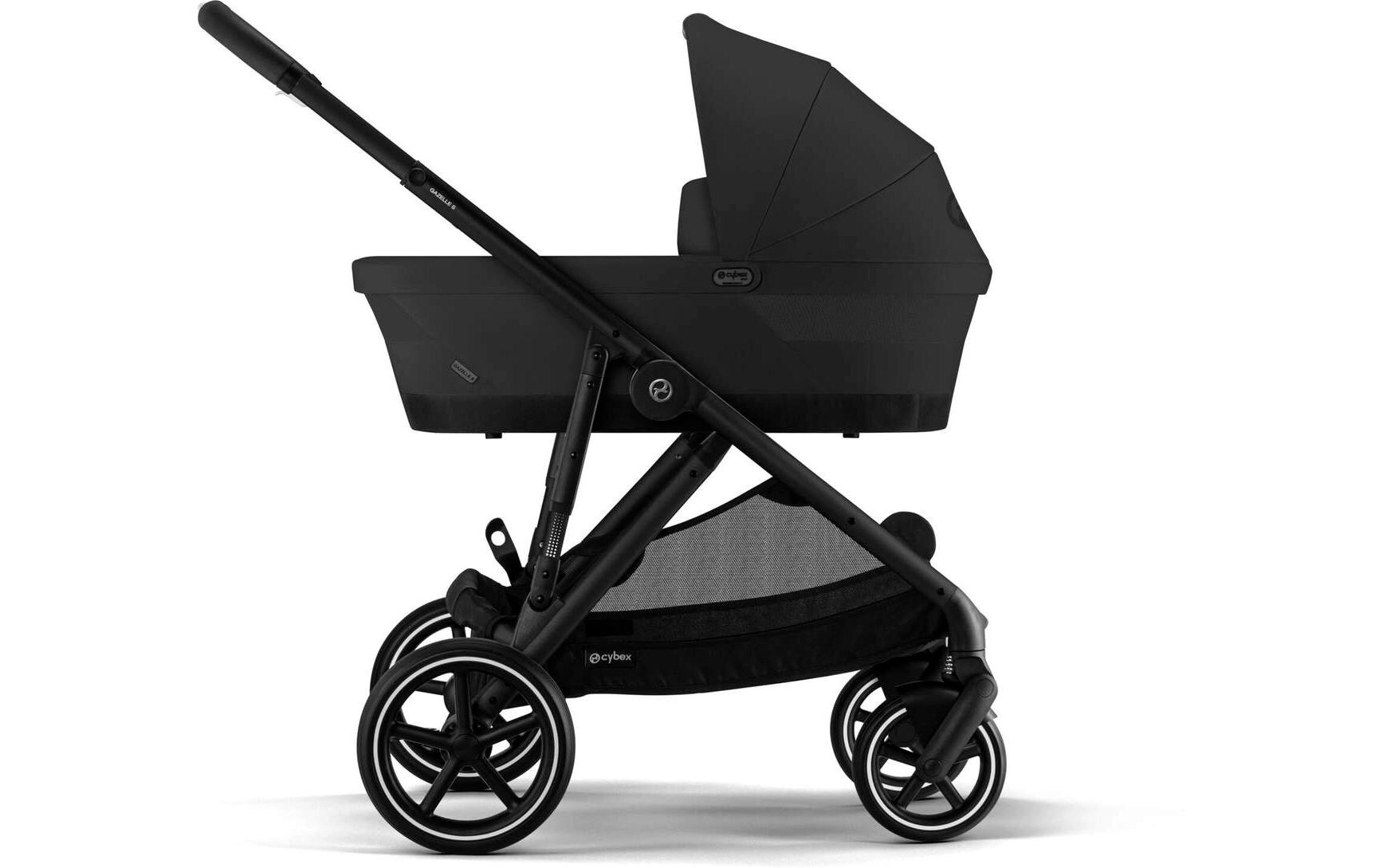 Cybex Kinderwagen Gazelle S Schwarz<br>Kinderwagen mit 20 Kombinationsmöglichkeiten