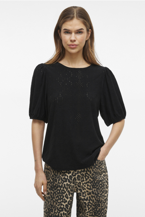 Vila zwarte dames t-shirt